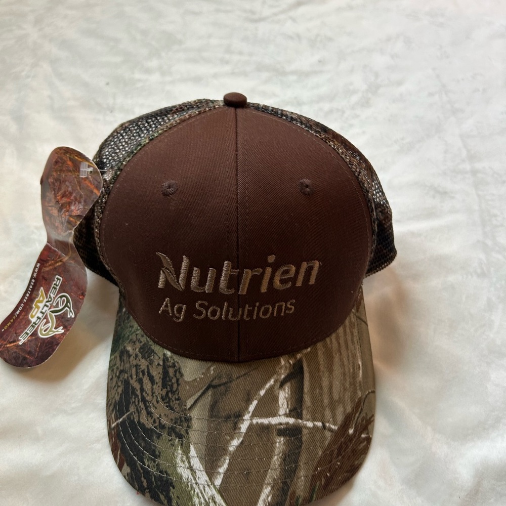 Brown Camo Mesh Cap with
